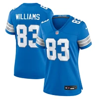 Women's Nike Isaiah Williams  Blue Detroit Lions Game Jersey