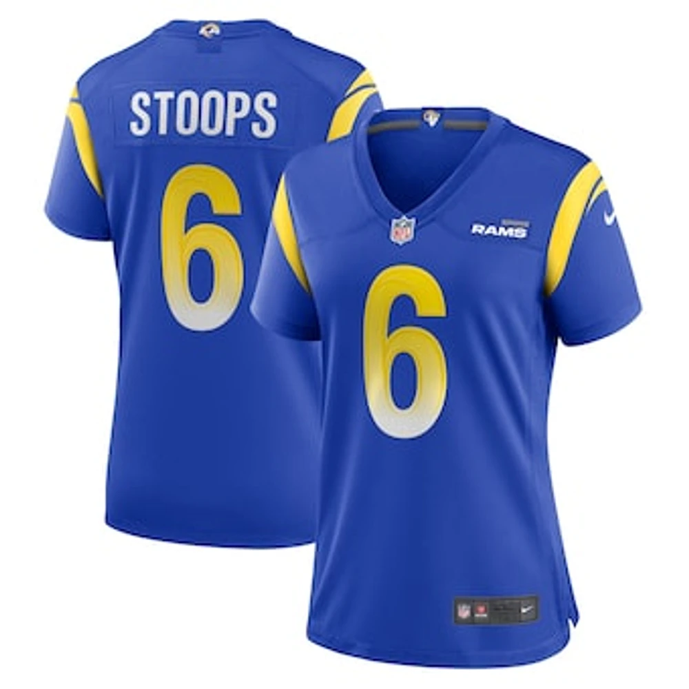 Women's Nike Drake Stoops  Royal Los Angeles Rams Game Jersey