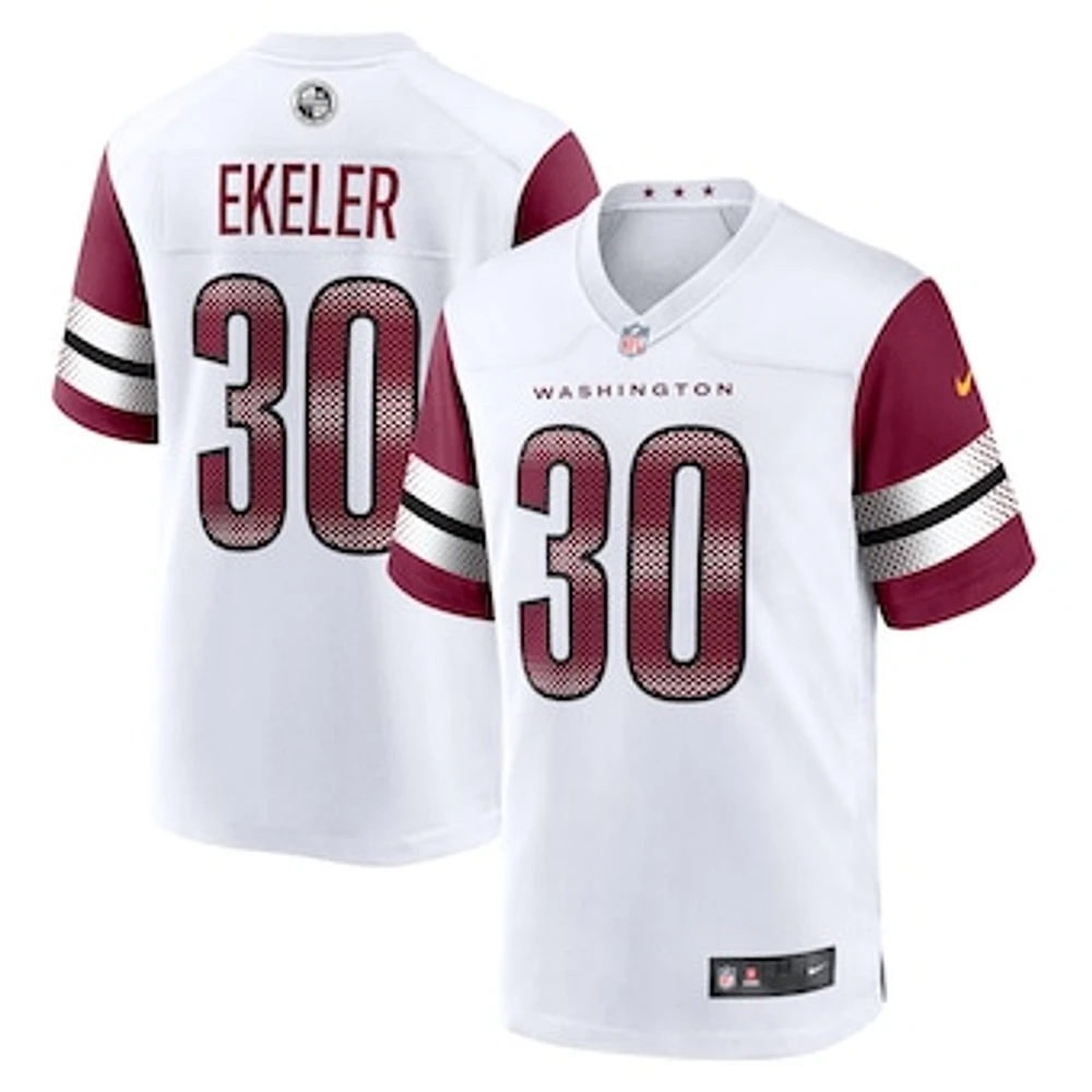 Men's Nike Austin Ekeler  White Washington Commanders Game Jersey