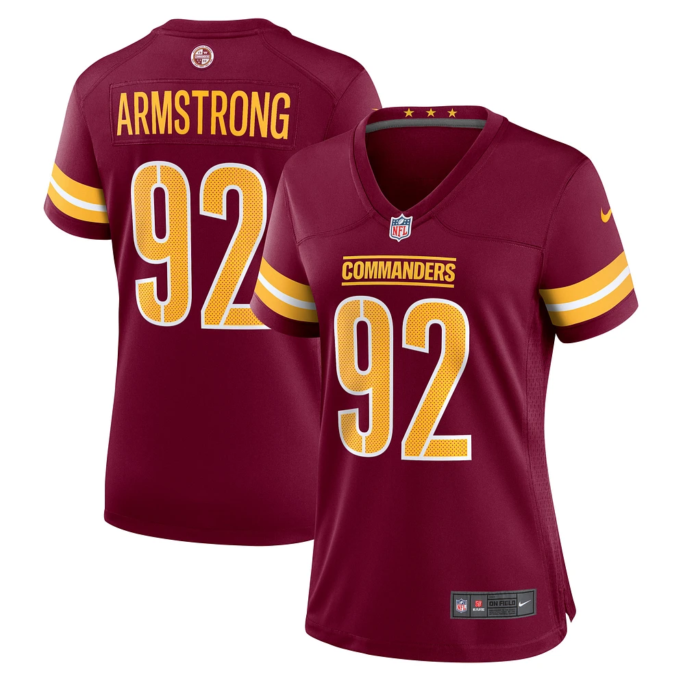 Women's Nike Dorance Armstrong  Burgundy Washington Commanders Game Jersey