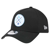 Men's New Era Black Kansas City Royals 9FORTY A-Frame Adjustable Hat