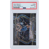 Josh Giddey Oklahoma City Thunder 2022-23 Panini Select Courtside Black Disco #260 #1/1 PSA Authenticated 10 Card
