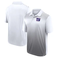 Men's White/Gray New York Giants Sandlot Game Polo