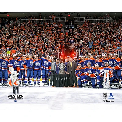 Edmonton Oilers 2024 Western Conference Champions Photograph