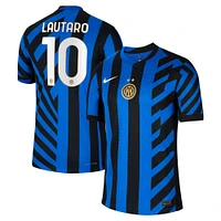 Men's Nike Lautaro Martinez Blue Inter Milan 2024/25 Home Authentic Jersey