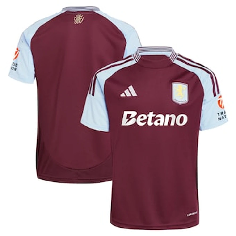 Men's adidas Claret Aston Villa 2024/25 Home Replica Jersey