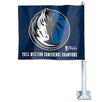 WinCraft Dallas Mavericks 2024 Western Conference Champions 11.75'' x 14'' Double-Sided Car Flag