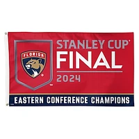 WinCraft Florida Panthers 2024 Eastern Conference Champions 3' x 5' Single-Sided Deluxe Flag