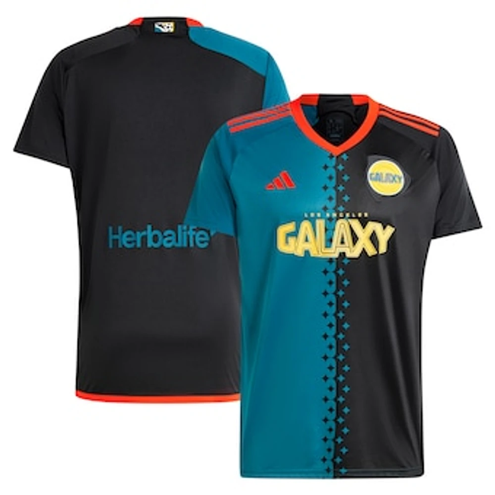 Women's adidas  Black LA Galaxy 2024 Archive Replica Jersey