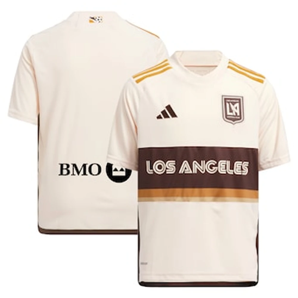 Youth adidas  Tan LAFC 2024 Archive Replica Jersey