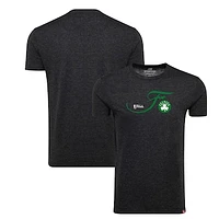 Unisex Sportiqe Heather Black Boston Celtics 2024 NBA Finals Super Soft Comfy Tri-Blend T-Shirt