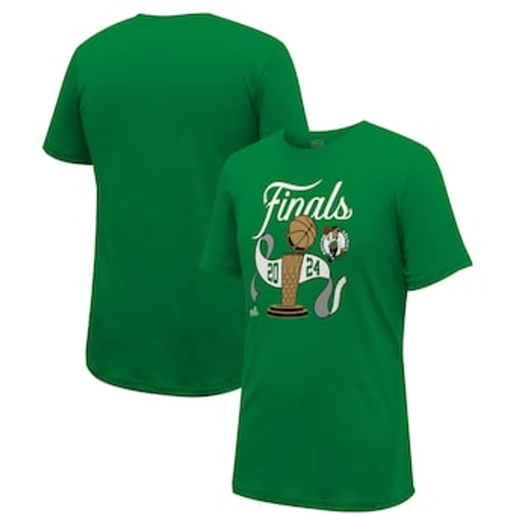 Unisex Stadium Essentials Kelly Green Boston Celtics 2024 NBA Finals T-Shirt