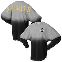 Unisex Spirit Jersey Black/Gray UCF Knights Ombre Long Sleeve T-Shirt