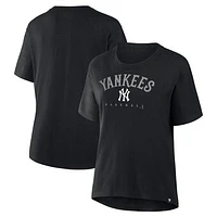 Women's Fanatics  Black New York Yankees Home Run Legacy T-Shirt