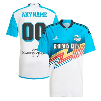 Men's adidas  White Sporting Kansas City 2024 Archive Custom Replica Jersey
