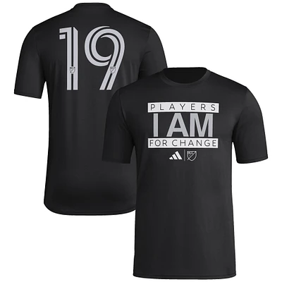 Men's Black MLS 2024 "I AM #19" Pre-Match T-Shirt