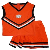 Girls Youth Orange Oklahoma State Cowboys 2-Piece Cheer Set