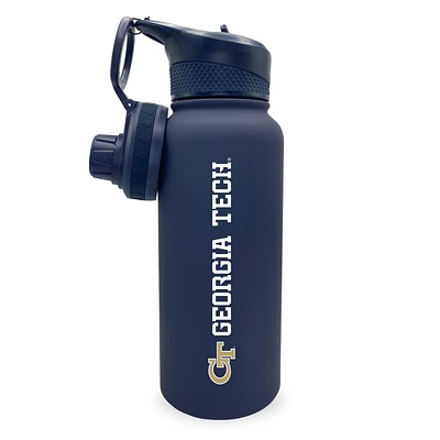 Georgia Tech Yellow Jackets 34oz. Stainless Bottle with 2 Lids