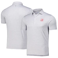 Men's johnnie-O Gray Atlanta Drive GC Huron Performance Polo