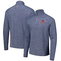 Men's johnnie-O Navy Jupiter Links Golf Club Baird Performance Quarter-Zip Top