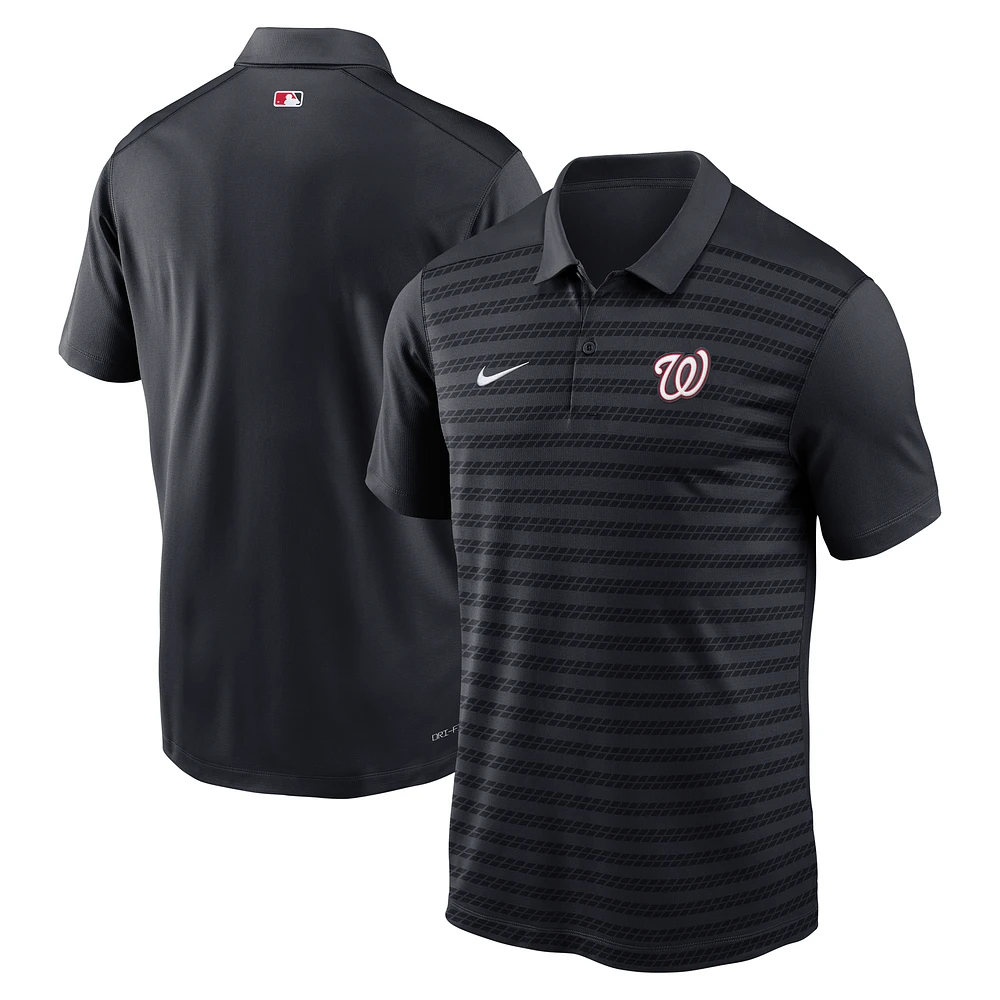 Men's Nike Navy Washington Nationals Authentic Collection Victory Performance Polo