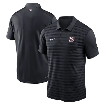 Men's Nike Navy Washington Nationals Authentic Collection Victory Performance Polo