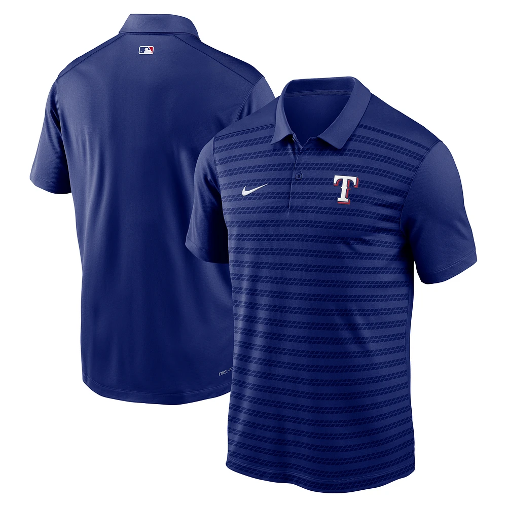 Men's Nike Royal Texas Rangers Authentic Collection Victory Performance Polo