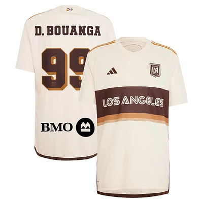 Men's adidas Denis Bouanga Tan LAFC 2024 Archive Replica Jersey