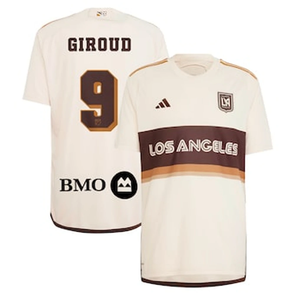 Men's adidas Olivier Giroud Tan LAFC 2024 Archive Replica Jersey