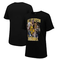 Unisex Stadium Essentials Tyrese Haliburton Black Indiana Pacers Crossroads T-Shirt