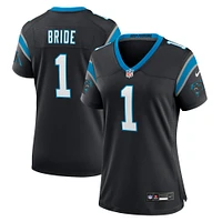 Women's Nike Number 1 Bride Black Carolina Panthers Game Jersey