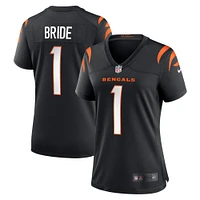 Women's Nike Number 1 Bride Black Cincinnati Bengals Game Jersey