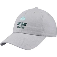 Men's Ahead Gray The Bay Golf Club Largo Adjustable Hat