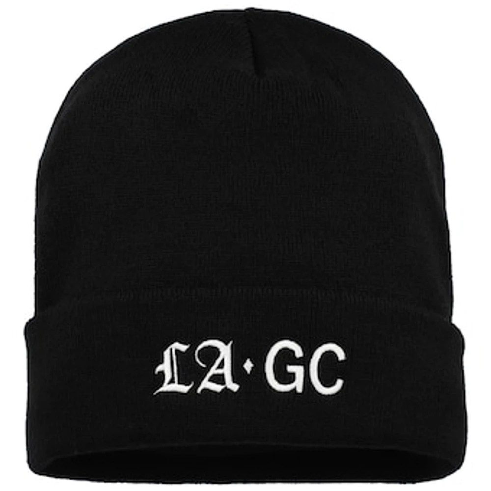 Men's Ahead Black Los Angeles Golf Club Newfoundland Cuffed Knit Hat