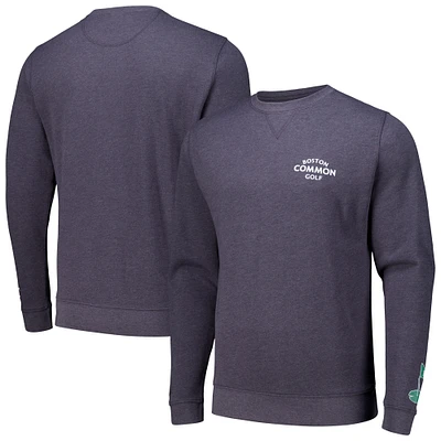 Men's Ahead Charcoal Boston Common Golf Sand Lake Pullover Sweatshirt