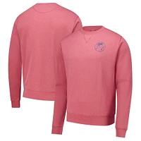 Men's Ahead Red Jupiter Links Golf Club Sand Lake Pullover Sweatshirt