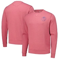 Men's Ahead Red Jupiter Links Golf Club Sand Lake Pullover Sweatshirt