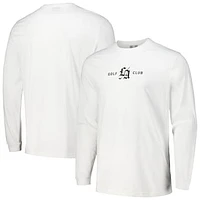 Men's Ahead White Los Angeles Golf Club Berkley Long Sleeve T-Shirt