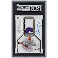 Keegan Murray Sacramento Kings Autographed 2022-23 Panini Flawless Horizontal RPA Gold #HPA-KGM #9/10 SGC Authenticated 8.5/10 Rookie Card