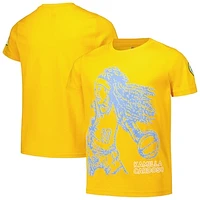 Youth round21 Kamilla Cardoso Yellow Chicago Sky Player T-Shirt