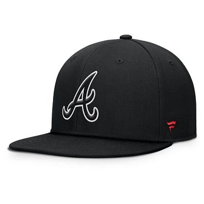 Men's Fanatics Black Atlanta Braves Walk-Off Bullpen Snapback Hat