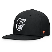 Men's Fanatics Black Baltimore Orioles Walk-Off Bullpen Snapback Hat