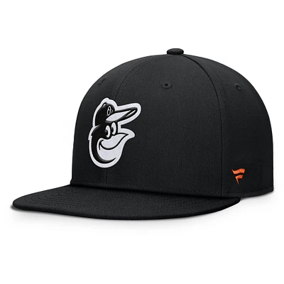 Men's Fanatics Black Baltimore Orioles Walk-Off Bullpen Snapback Hat