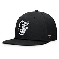 Men's Fanatics Black Baltimore Orioles Walk-Off Bullpen Snapback Hat