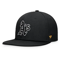 Men's Fanatics Black Athletics Walk-Off Bullpen Snapback Hat
