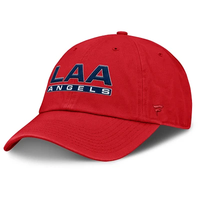 Women's Fanatics Red Los Angeles Angels Fly Out Adjustable Hat