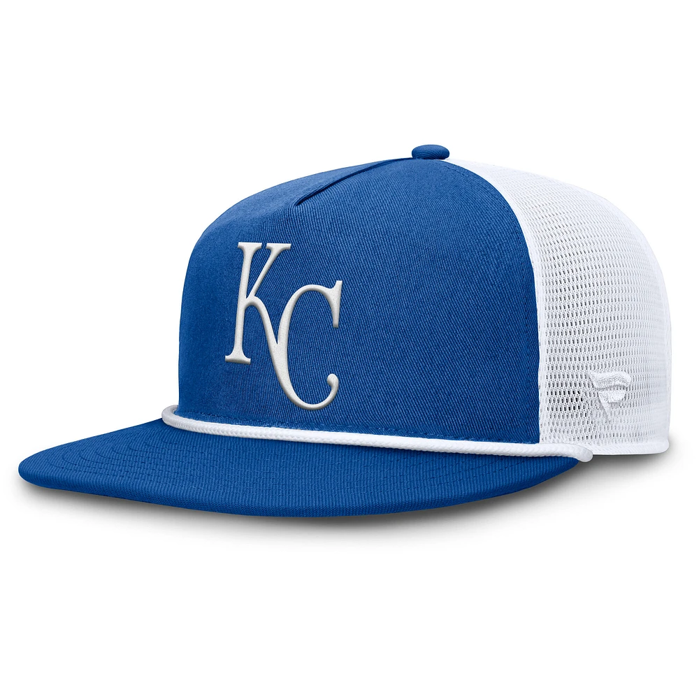 Men's Fanatics Royal/White Kansas City Royals Clubhouse Change Up Snapback Hat