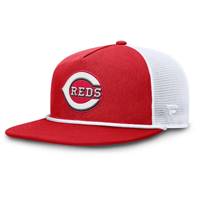 Men's Fanatics Red/White Cincinnati Reds Clubhouse Change Up Snapback Hat