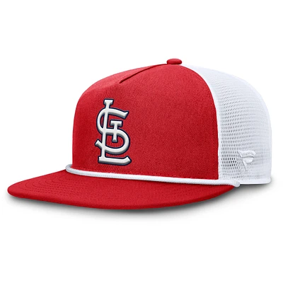Men's Fanatics Red/White St. Louis Cardinals Clubhouse Change Up Snapback Hat