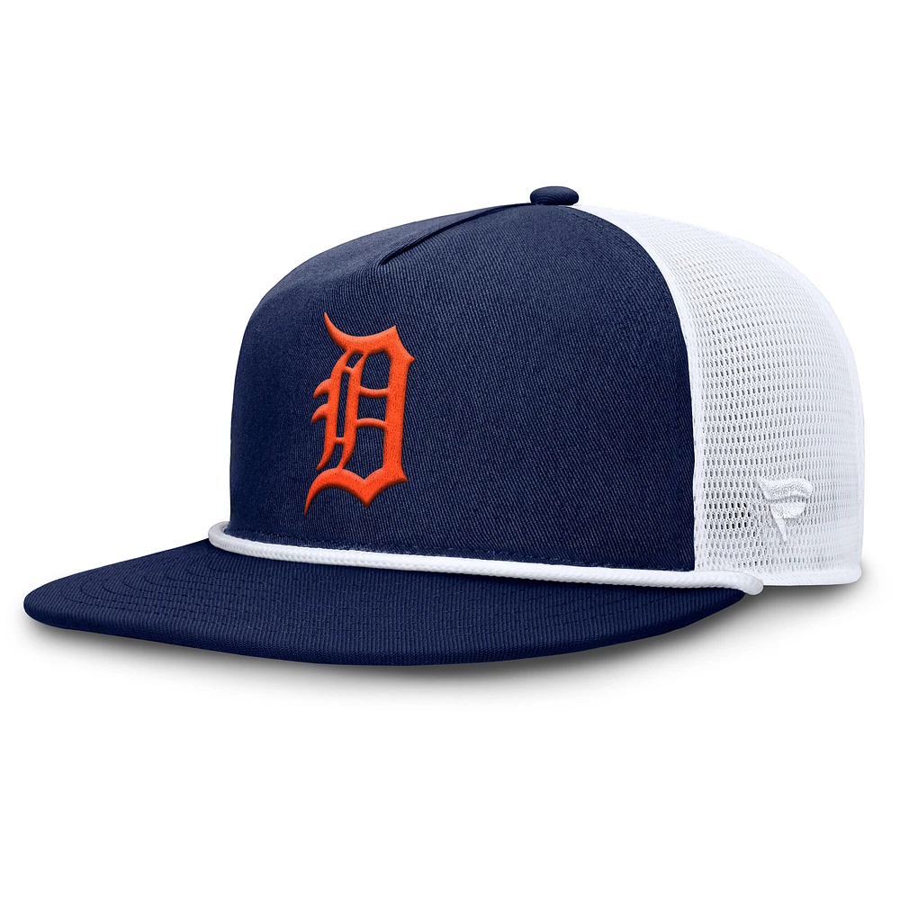 Men's Fanatics Navy/White Detroit Tigers Clubhouse Change Up Snapback Hat
